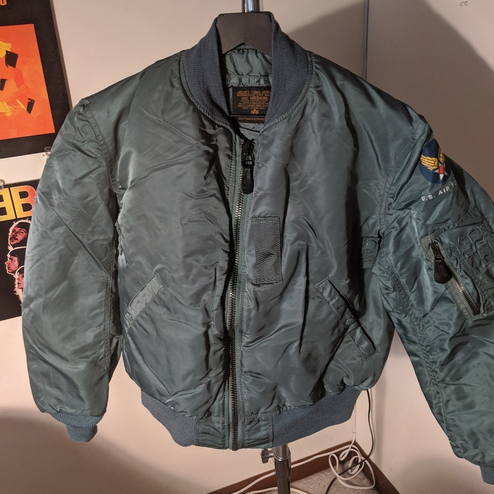 Vintage MA-1 Alpha Industries Flight Jacket